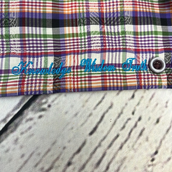 *Rare* Robert Graham Plaid Tailored Fit Button Down Shirt Size XL - Picture 15 of 16